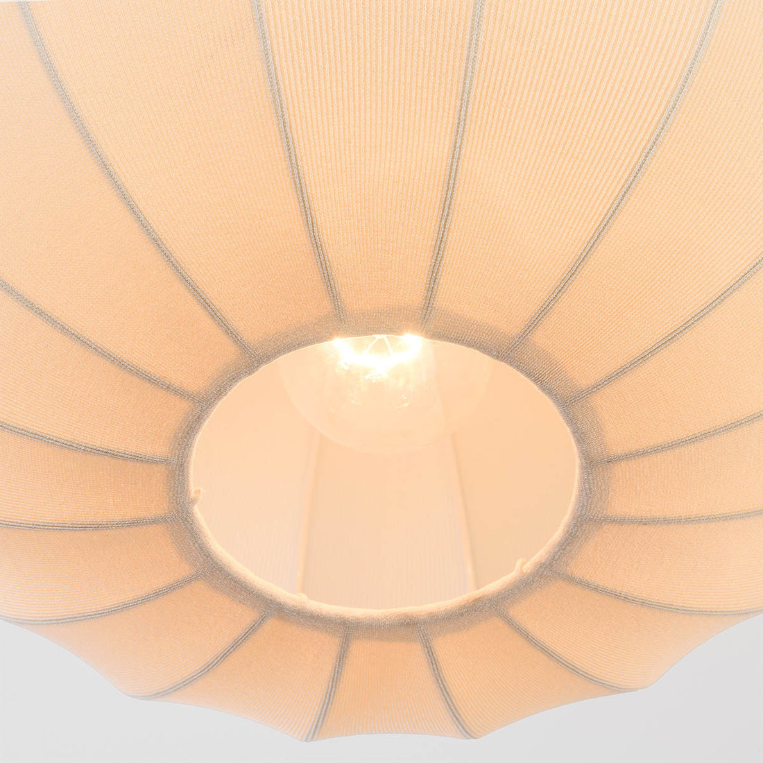 Aya Fabric Ceiling Light — Beige, 38 cm