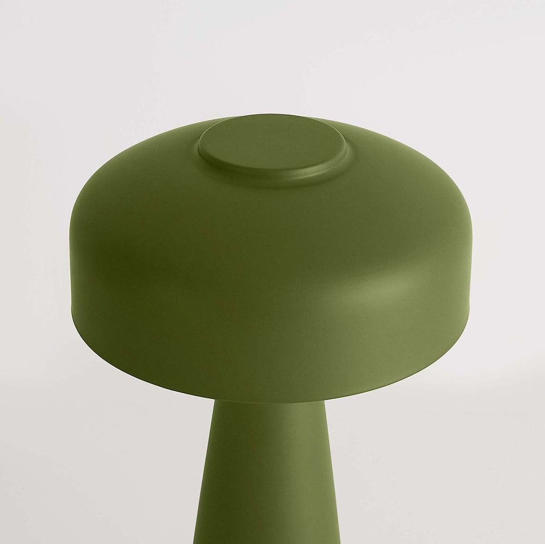 Momo Rechargeable Mushroom Table Lamp — Green