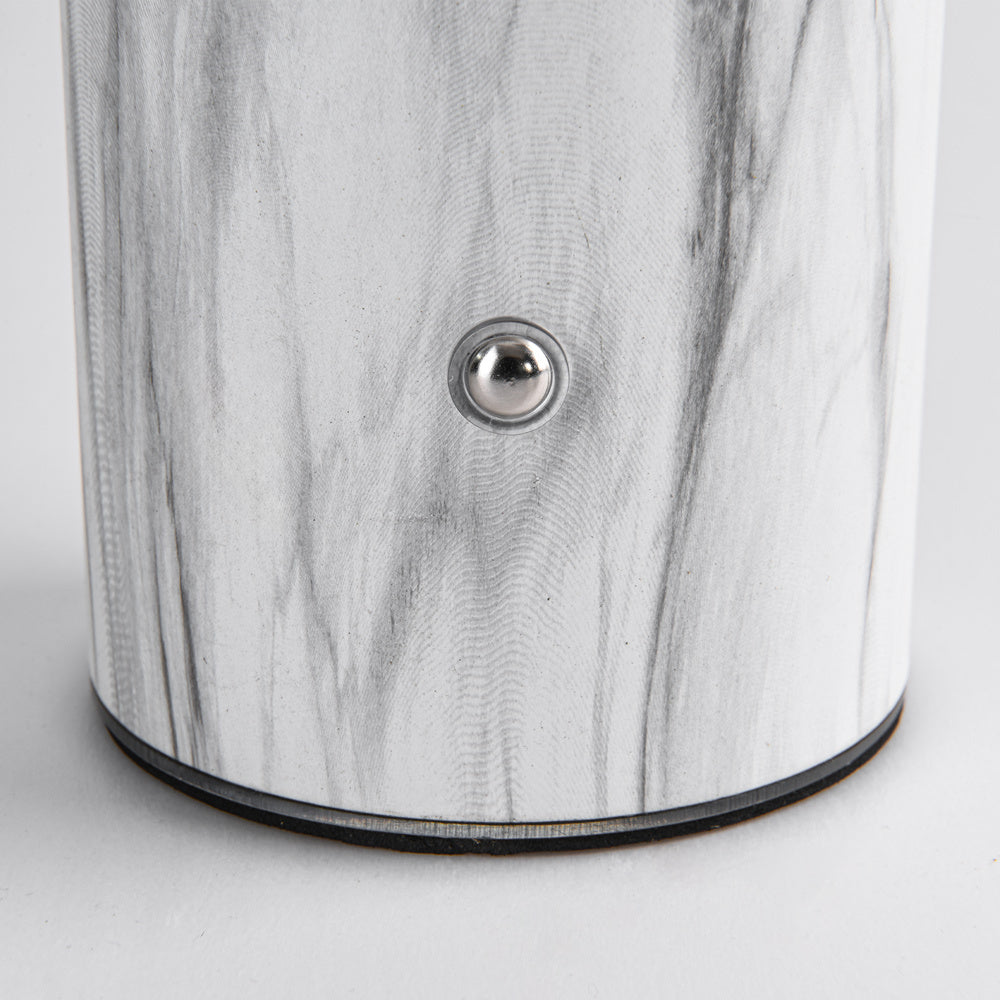 Nila Rechargeable Mushroom Table Lamp — White, 24 cm