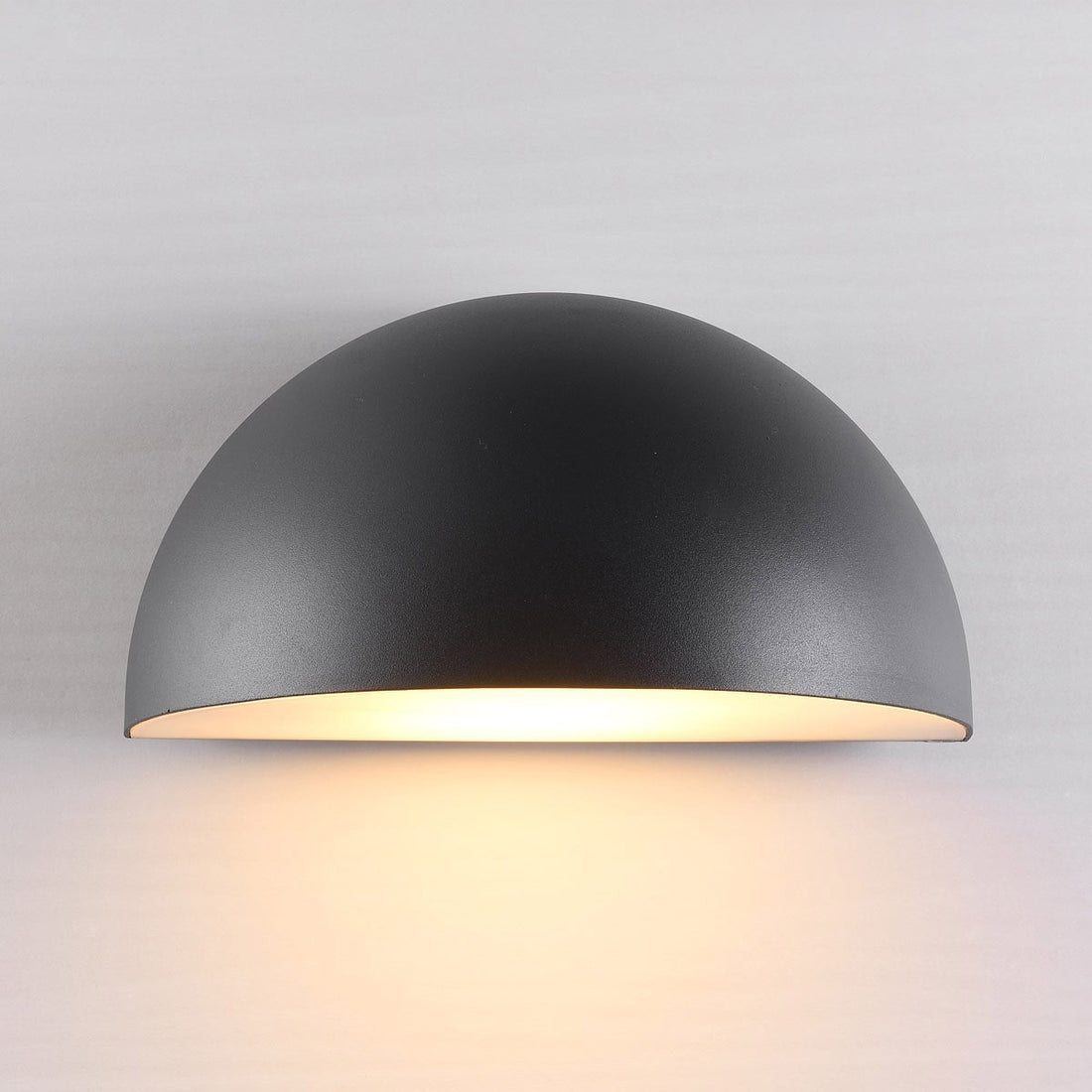 Bay Outdoor Wall Light — Black, 2 Lights