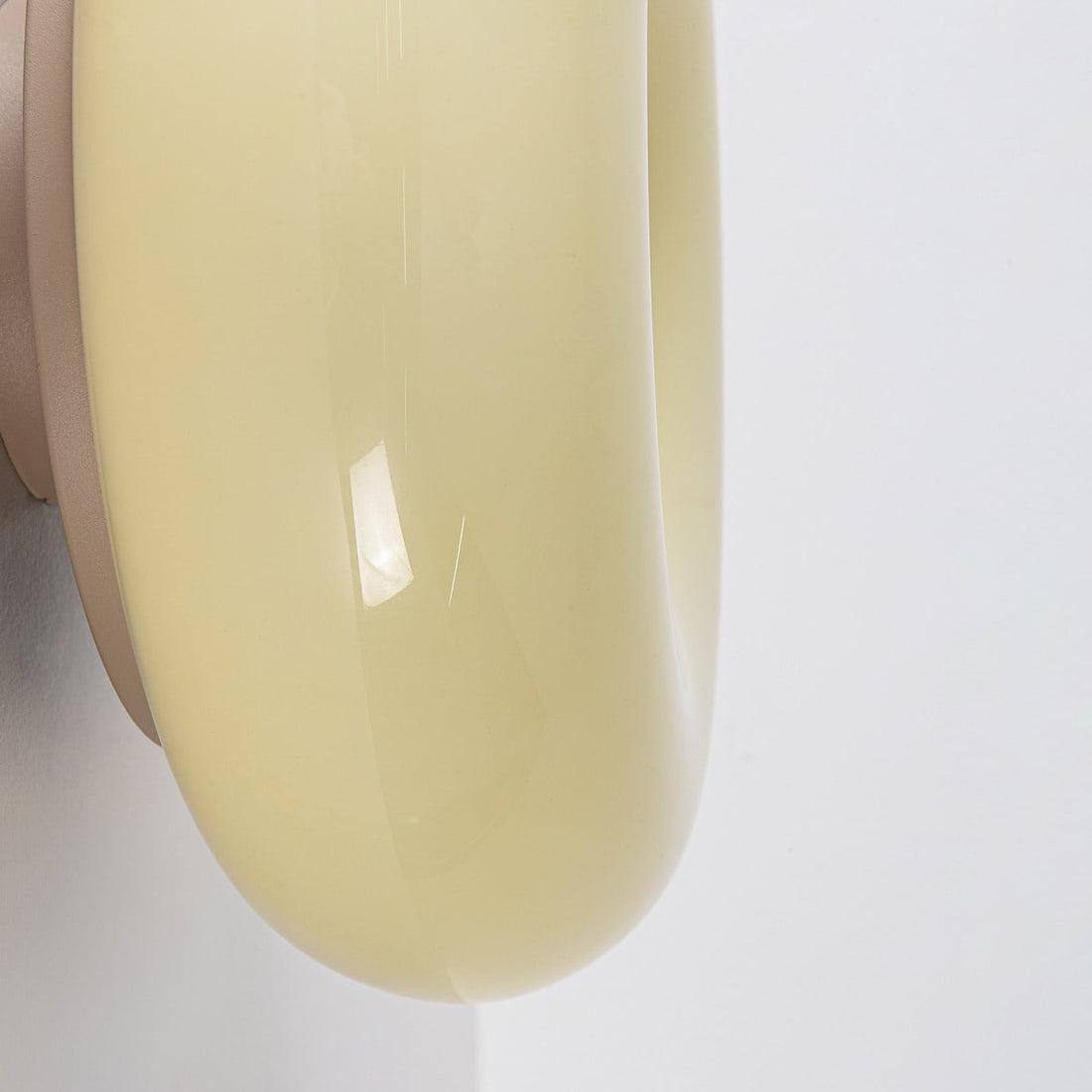 Rosa Beige Glass Wall Light — 3 Lights