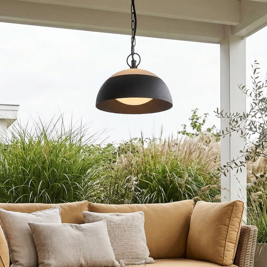 Heath Up & Down Outdoor Pendant Light — Black, LED