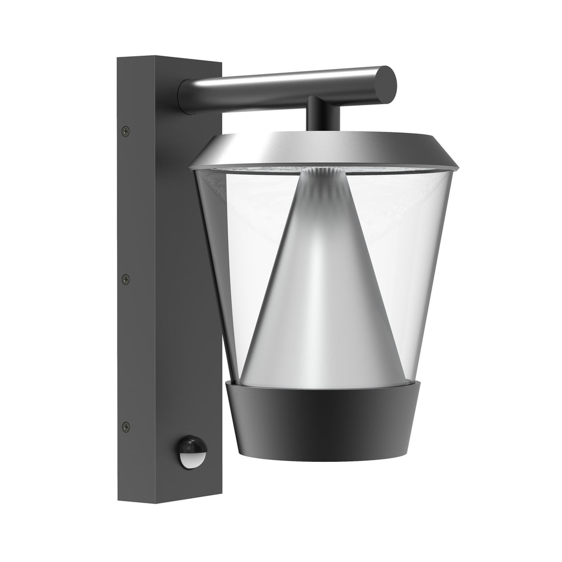 Tarn Outdoor LED Wall Light — Anthracite, Motion Sensor