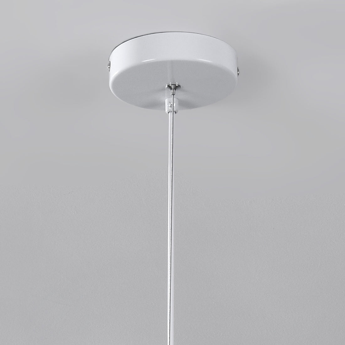 Senja Cloud Stone-Effect Pendant Light — White, 80 cm