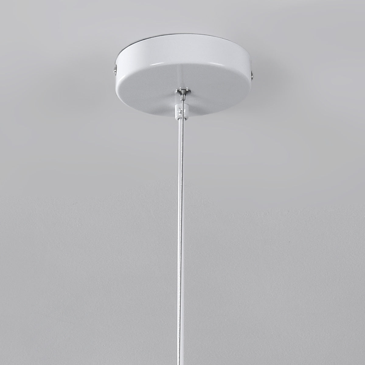 Senja Cloud Stone-Effect Pendant Light — White, 80 cm