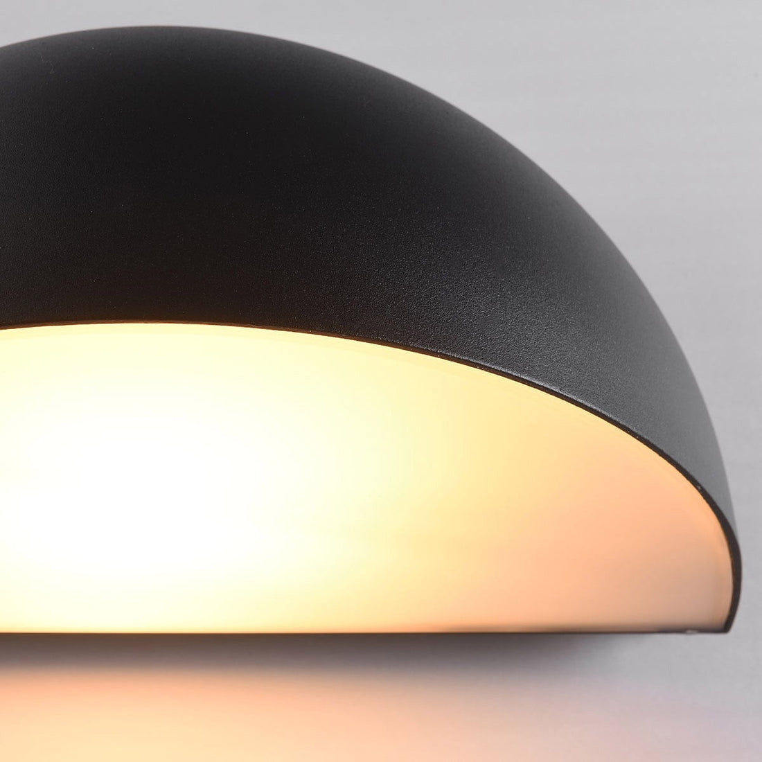 Bay Outdoor Wall Light — Black, 2 Lights