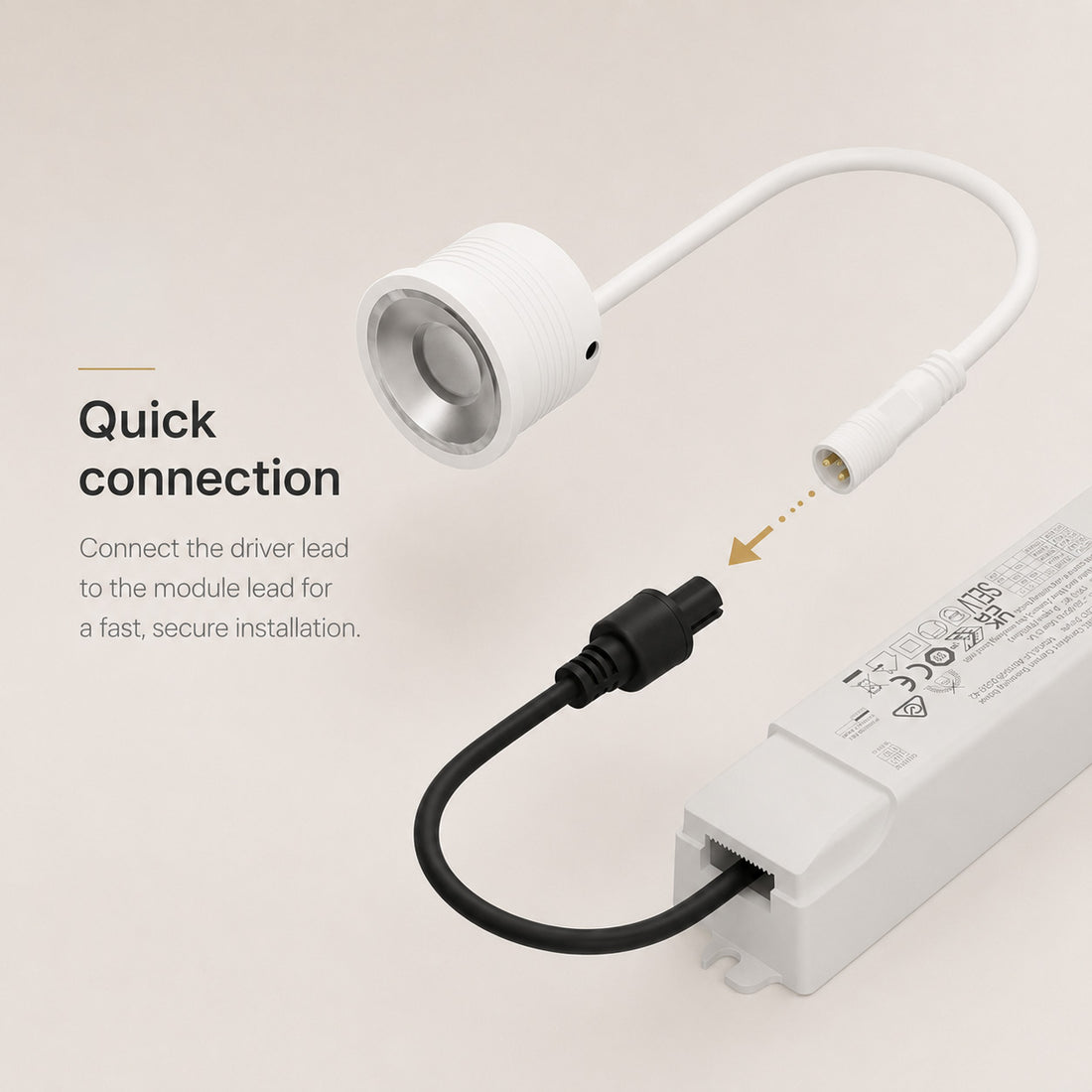 Kanto LED Module & Driver — Dimmable, CRI90 detail