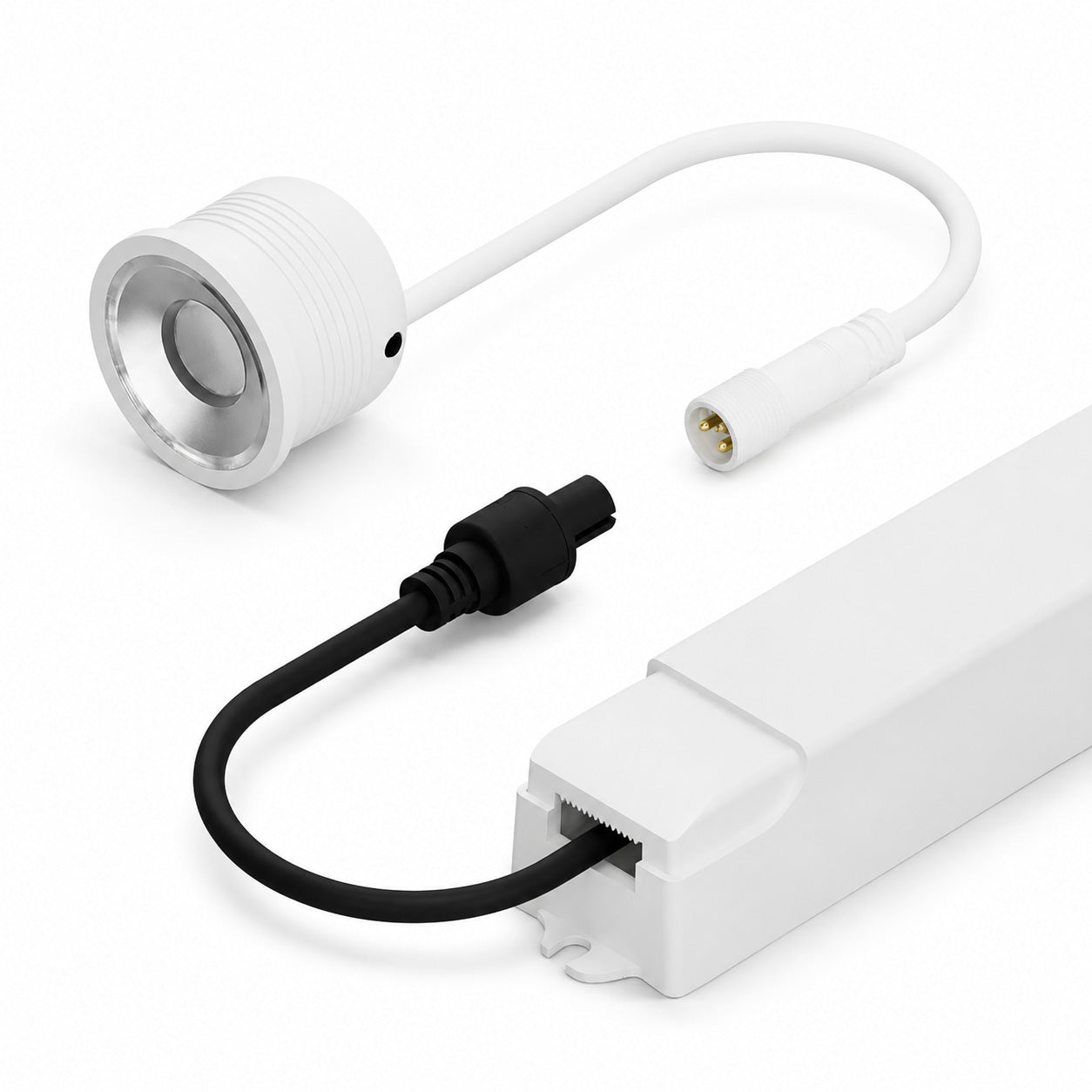 Kanto Mini LED module with connector lead and slim dimmable driver