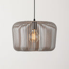 Raina Open Sphere Pendant Light — Metal, Light Grey