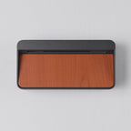 Loren LED Outdoor Wall Light — Anthracite and Wood