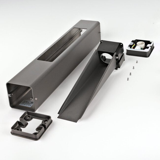 Torino GU10 Bollard Post Light — Aluminium, Anthracite