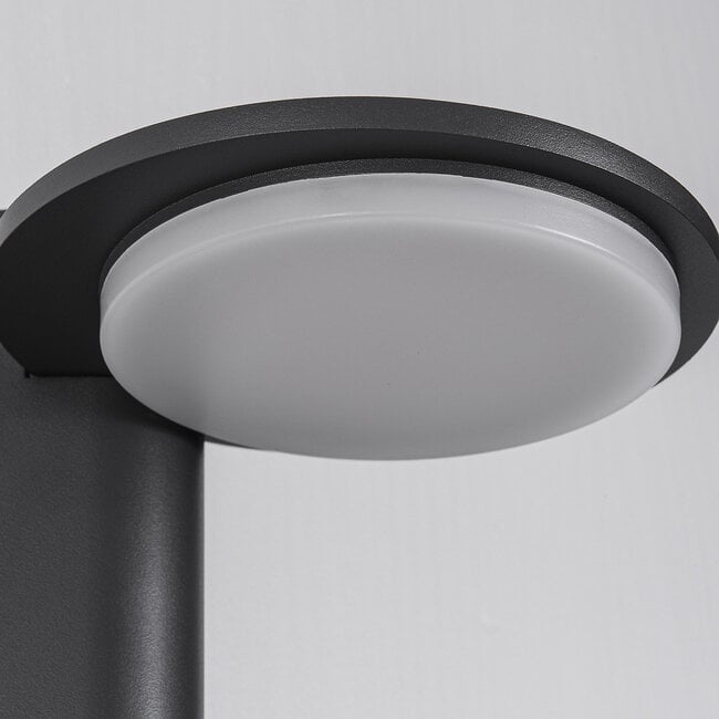 Mayson LED Sensor Outdoor Wall Light — Warm White, Dark Grey