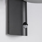 Mayson LED Sensor Outdoor Wall Light — Warm White, Dark Grey